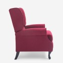 Fauteuil relax bergère inclinable moderne en tissu Ethron Class Choix