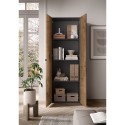 Moderne kantoor- en woonkamerkast 2 deuren 3 planken 63x35x184cm Monts Aankoop