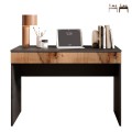 Bureau moderne gain de place avec tiroir 110x50x76cm Liam Promotion