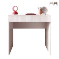 Bureau gain de place 78x50x76cm pour bureau/chambre avec tiroir Kirk Promotion