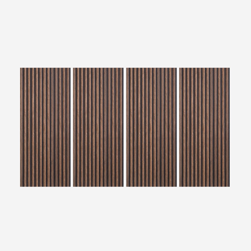 4 x Panneau acoustique en bois 120x60cm décoratif 3D Tabb-SO Promotion 4 x Panneau acoustique en bois 120x60cm décoratif 3D Tabb-SO Promotion