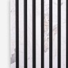 4 x Panneau insonorisant acoustique effet marbre blanc 120x60cm Tabb-M Choix