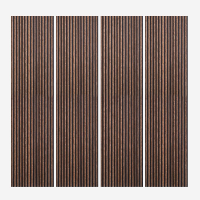 4 x akoestische houten wandpanelen 3D-paneel voor binnen 240x60 cm Kover-SO Aanbieding 4 x akoestische houten wandpanelen 3D-paneel voor binnen 240x60 cm Kover-SO Aanbieding