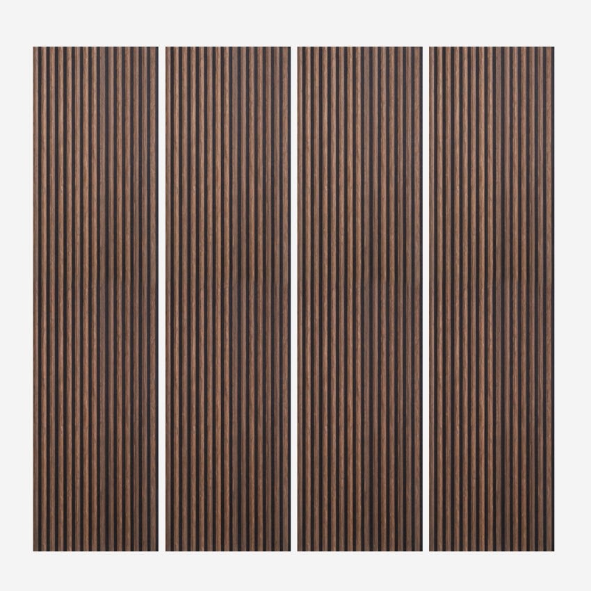 4 x panneaux insonorisants en bois 3D pour intérieurs 240x60cm Kover-SO Promotion 4 x panneaux insonorisants en bois 3D pour intérieurs 240x60cm Kover-SO Promotion