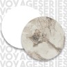 Coiffeuse Table de Maquillage avec miroir et tiroir marbre blanc pieds dorés Helier Catalogue