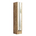 Kledingkast Schoenenkast van hout met spiegeldeur 3 planken 36x36x180cm Torge Verkoop
