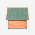 Houten hondenhok voor buiten klein formaat 72x76x73 cm Buddy Korting