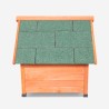 Houten hondenhok voor middelgrote tot grote honden voor buiten 96x112x102 cm Laika Korting