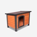 Houten hondenhok voor middelgrote honden 85x60x60 cm Kody Aanbieding