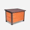 Houten hondenhok voor middelgrote honden 85x60x60 cm Kody Catalogus