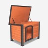 Niche pour chiens d'extérieur en bois taille grande 116x84x84cm Nicky Offre
