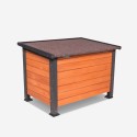 Houten hondenhok voor middelgrote tot grote honden 104x69x70 cm Lessie Catalogus
