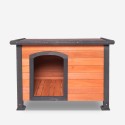Houten hondenhok voor grote honden 127x95x95 cm Nebbia Korting
