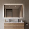 Spiegel badkamer achterverlicht ledverlichting rechthoekig 70x90cm Strokkur L Aanbieding