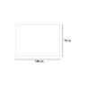 Moderne badkamer spiegel LED-verlichting achterverlicht 75x100cm Strokkur XL Kortingen