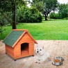 Houten hondenhok voor buiten klein formaat 72x76x73 cm Buddy Verkoop