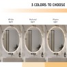 Miroir de salle de bain ovale moderne led 50x70cm rétroéclairé Sodin M Remises