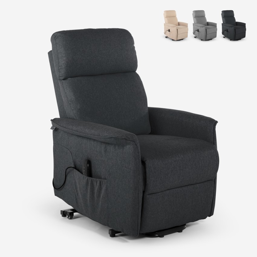 Elektrische sta-op relaxfauteuil voor ouderen met USB-poort en wielen Giorgia Tech Aanbod Elektrische sta-op relaxfauteuil voor ouderen met USB-poort en wielen Giorgia Tech Aanbod