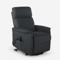 Fauteuil Relax électrique pour seniors roulettes et USB Giorgia Tech Achat