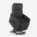 Fauteuil Relax électrique pour seniors roulettes et USB Giorgia Tech Caractéristiques