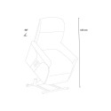 Fauteuil Relax électrique pour seniors roulettes et USB Giorgia Tech 