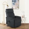 Elektrische sta-op relaxfauteuil voor ouderen met USB-poort en wielen Giorgia Tech Catalogus