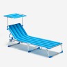 Set van 24 opvouwbare ligbedden met zonnedak California Catalogus