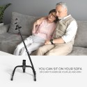 Pedaalapparaat voor been- en arm revalidatie fysiotherapie ouderen dual bike Lizard Korting