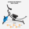 Hometrainer voor buikspieren met draaiende beweging Hawk Verkoop
