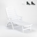 Transat pliant en plastique pour la piscine et la plage Premiere Grand Soleil Promotion