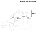 Autodaktent Nightroof M voor 2-3 personen, 140x240cm Voorraad