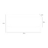 Banc d'entrée repose-pieds design en tissu velours gris Monet Prix