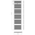 Sèche-serviettes électrique 1200w chauffant wifi 180cm Tawoo XXL 