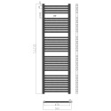 Sèche-serviettes électrique 160cm basse consommation wifi 1000w Tawoo XL 