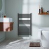 Elektrische handdoekradiator badkamerradiator 400 W wifi thermostaat 80 cm Tawoo Aanbod