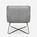Luxe fluwelen lounge stoel in modern minimalist design Dumas Voorraad