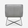 Luxe fluwelen lounge stoel in modern minimalist design Dumas Voorraad