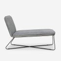 Luxe fluwelen lounge stoel in modern minimalist design Dumas Model