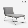 Luxe fluwelen lounge stoel in modern minimalist design Dumas Aanbieding