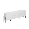 Wit modern design woonkamer tv-meubel met 2 deuren en 2 lades Kaveh Verkoop