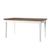 Table de salle à manger extensible 160-240x90cm en bois de chêne Guilhem Vente