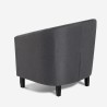 Klassieke design stoffen loungestoel fauteuil Cookie Class  Voorraad