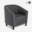 Fauteuil de salon design classique en tissu Cookie Class Promotion