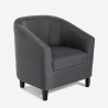Fauteuil de salon design classique en tissu Cookie Class Réductions