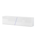Hangend TV-meubel 160cm modern minimalistisch design met LED-licht Regat Keuze