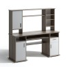 Bureau en bois avec mur équipé et rangement Theodor Vente