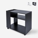Commode de bureau à roulettes avec étagère et range-documents Wick Promotion