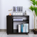 Commode de bureau à roulettes avec étagère et range-documents Wick Remises