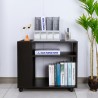 Commode de bureau à roulettes avec étagère et range-documents Wick Remises