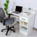 Bureau peu encombrant avec tiroir et plateau coulissant Drums Light Offre